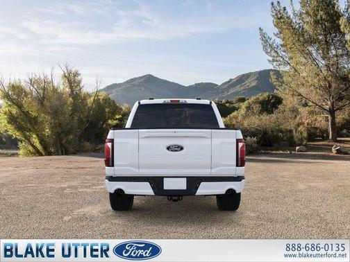 White Metallic 2026 Ford F-150 Lariat