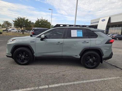 Lunar Rock 2021 Toyota RAV4 Hybrid XLE