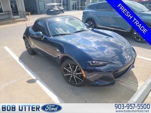 Deep Crystal Blue Mica 2025 Mazda MX-5 Miata Grand Touring