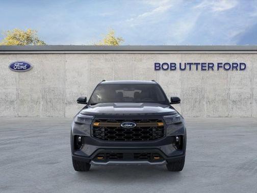 Agate Black Metallic 2026 Ford Explorer Tremor