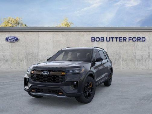 Agate Black Metallic 2026 Ford Explorer Tremor
