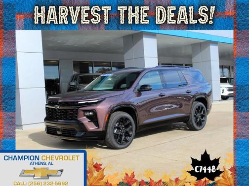 2026 Chevrolet Traverse RS