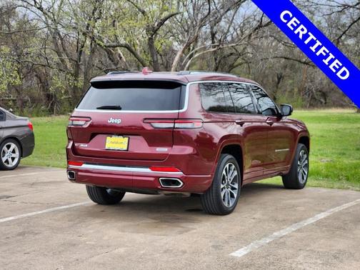 Velvet Red Pearlcoat 2022 Jeep Grand Cherokee L Overland