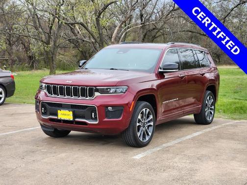 Velvet Red Pearlcoat 2022 Jeep Grand Cherokee L Overland