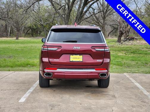 Velvet Red Pearlcoat 2022 Jeep Grand Cherokee L Overland