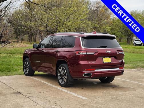 Velvet Red Pearlcoat 2022 Jeep Grand Cherokee L Overland