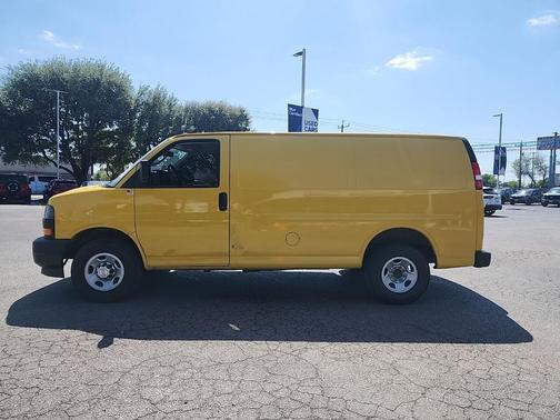 Yellow 2021 Chevrolet Express 2500 Work Van
