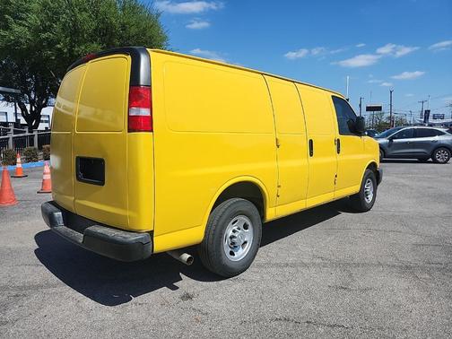 Yellow 2021 Chevrolet Express 2500 Work Van