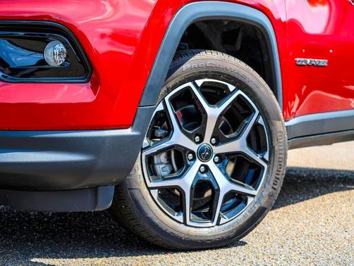 Red 2025 Jeep Compass Limited