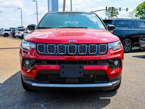 Red 2025 Jeep Compass Limited