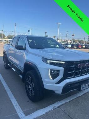 Summit White 2023 GMC Canyon AT4