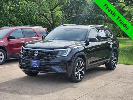 Deep Black Pearl Effect 2025 Volkswagen Atlas 2.0T SEL Premium R-Line
