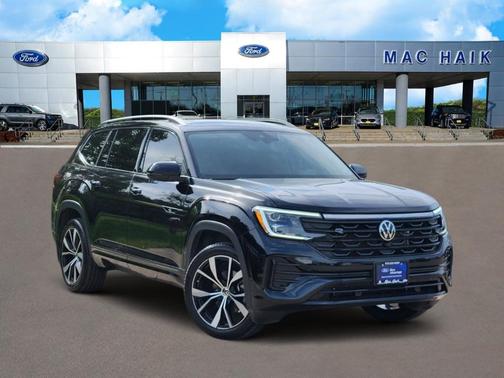 Deep Black Pearl Effect 2025 Volkswagen Atlas 2.0T SEL Premium R-Line