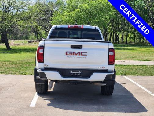 Summit White 2023 GMC Canyon AT4