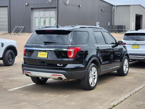 Shadow Black 2017 Ford Explorer XLT