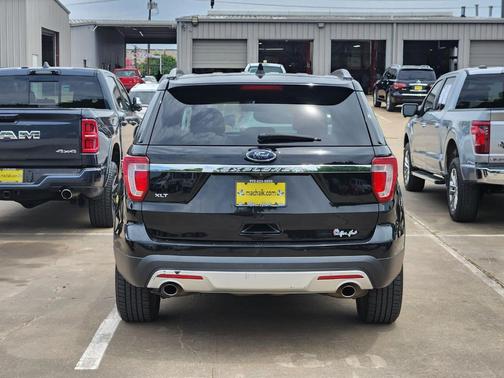 Shadow Black 2017 Ford Explorer XLT
