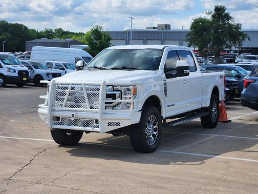 White Metallic 2021 Ford F-250 Lariat