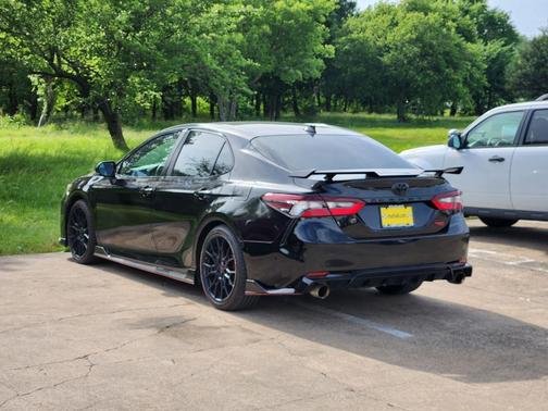 Midnight Black Metallic 2021 Toyota Camry TRD V6