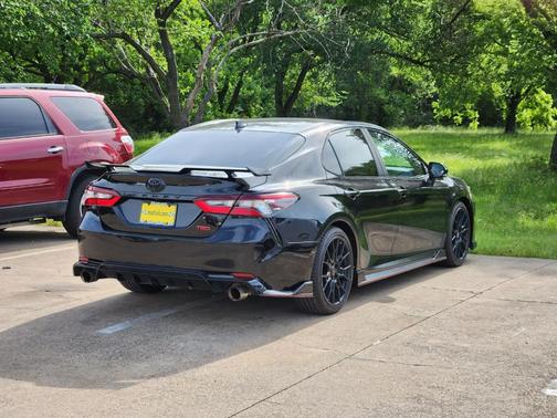 Midnight Black Metallic 2021 Toyota Camry TRD V6