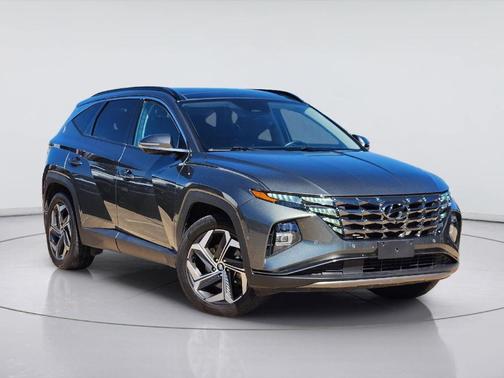 Amazon Gray 2023 Hyundai TUCSON Limited