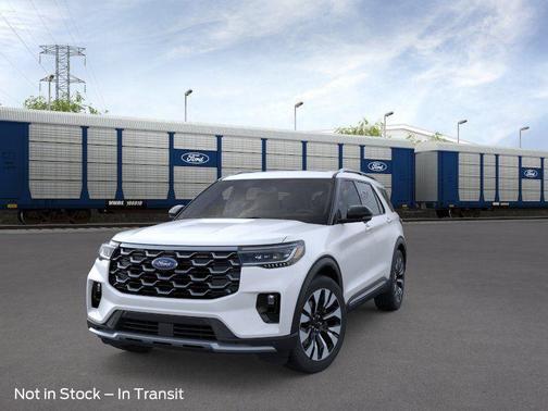 Star White 2026 Ford Explorer Platinum