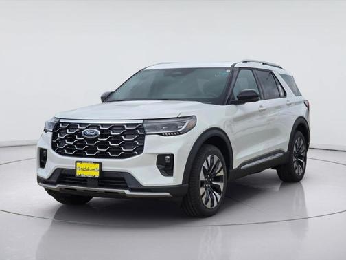 Star White 2026 Ford Explorer Platinum