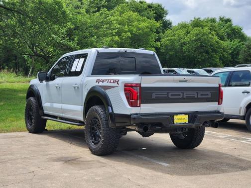 White Metallic 2025 Ford F-150 Raptor