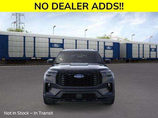 Agate Black Metallic 2026 Ford Explorer ST-Line