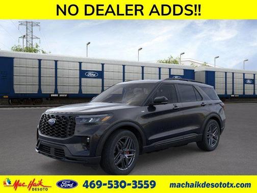 Agate Black Metallic 2026 Ford Explorer ST-Line