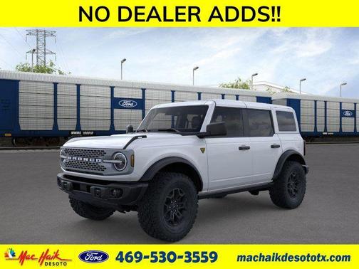 White 2026 Ford Bronco Badlands