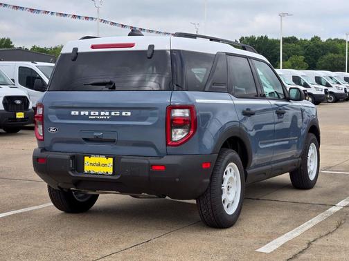 Azure Gray Metallic 2026 Ford Bronco Sport Heritage