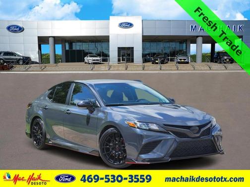 Midnight Black Metallic 2023 Toyota Camry TRD V6