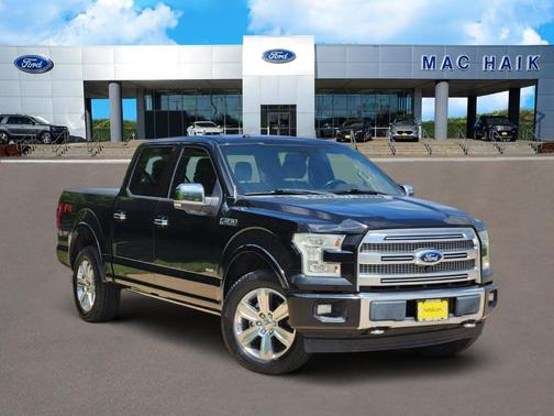 Shadow Black 2017 Ford F-150 Platinum
