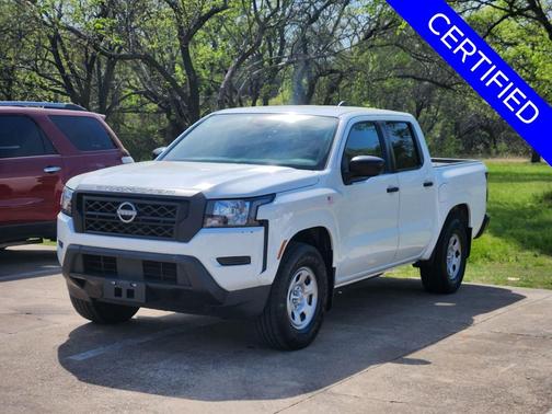 Glacier White 2022 Nissan Frontier S