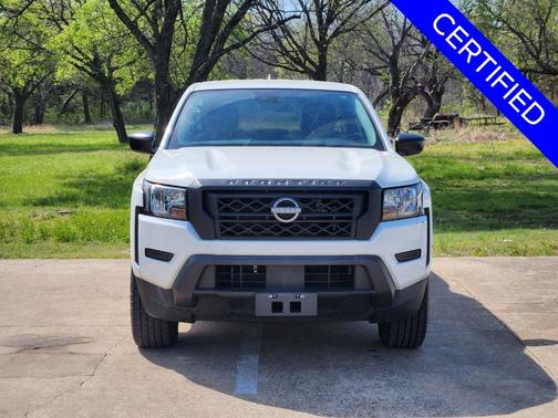 Glacier White 2022 Nissan Frontier S