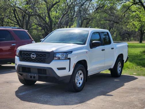 Glacier White 2022 Nissan Frontier S