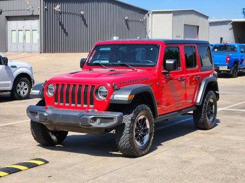 Firecracker Red Clearcoat 2019 Jeep Wrangler Unlimited Rubicon