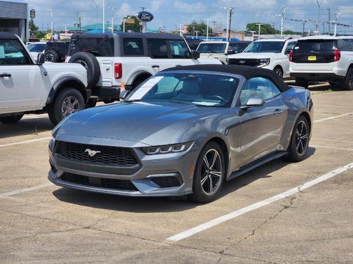 Gray Metallic 2024 Ford Mustang EcoBoost Premium