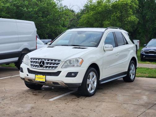 Arctic White 2010 Mercedes-Benz M-Class ML 350