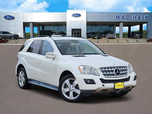 Arctic White 2010 Mercedes-Benz M-Class ML 350