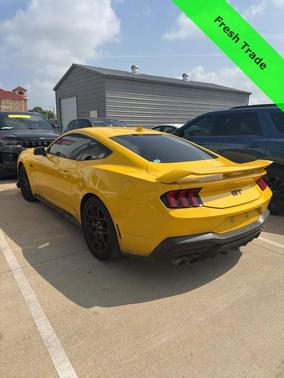Yellow 2024 Ford Mustang GT Premium