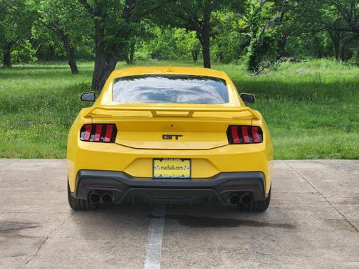 Yellow 2024 Ford Mustang GT Premium