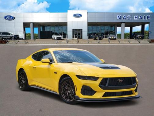 Yellow 2024 Ford Mustang GT Premium