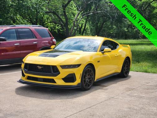 Yellow 2024 Ford Mustang GT Premium