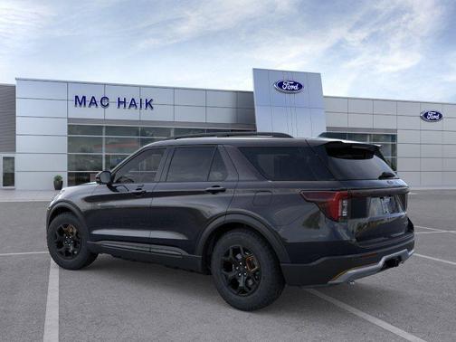 Agate Black Metallic 2026 Ford Explorer Tremor