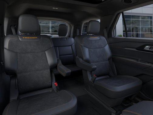 Agate Black Metallic 2026 Ford Explorer Tremor