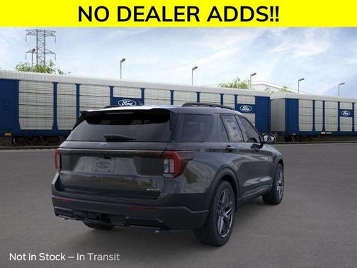 Agate Black Metallic 2026 Ford Explorer ST-Line
