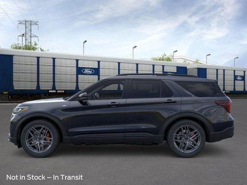 Agate Black Metallic 2026 Ford Explorer ST-Line