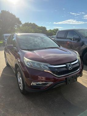 Red 2015 Honda CR-V EX-L