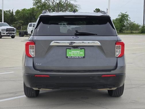 Gray 2022 Ford Explorer XLT